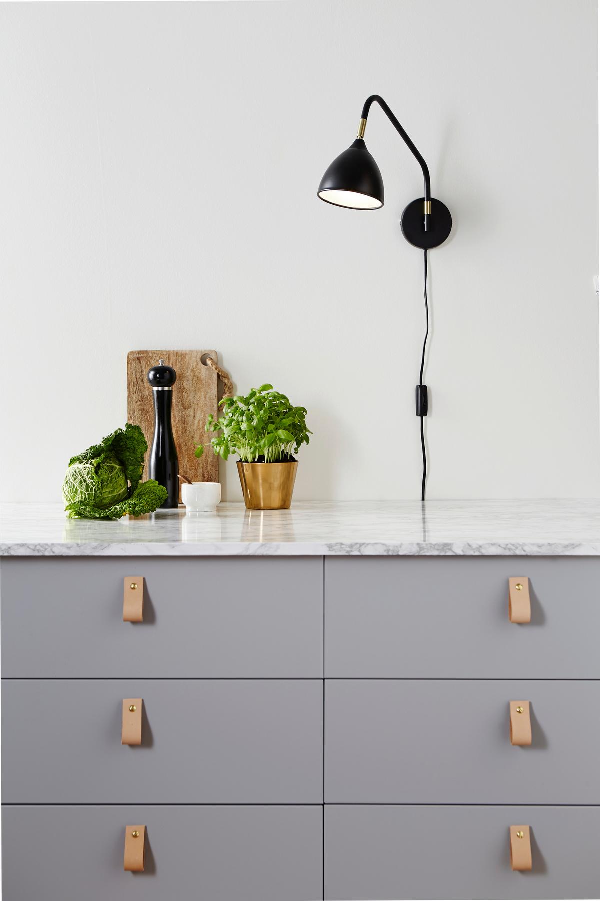 Wandleuchte Valencia - Schwarz, Basics, Metall (45/12/22cm) - Markslöjd