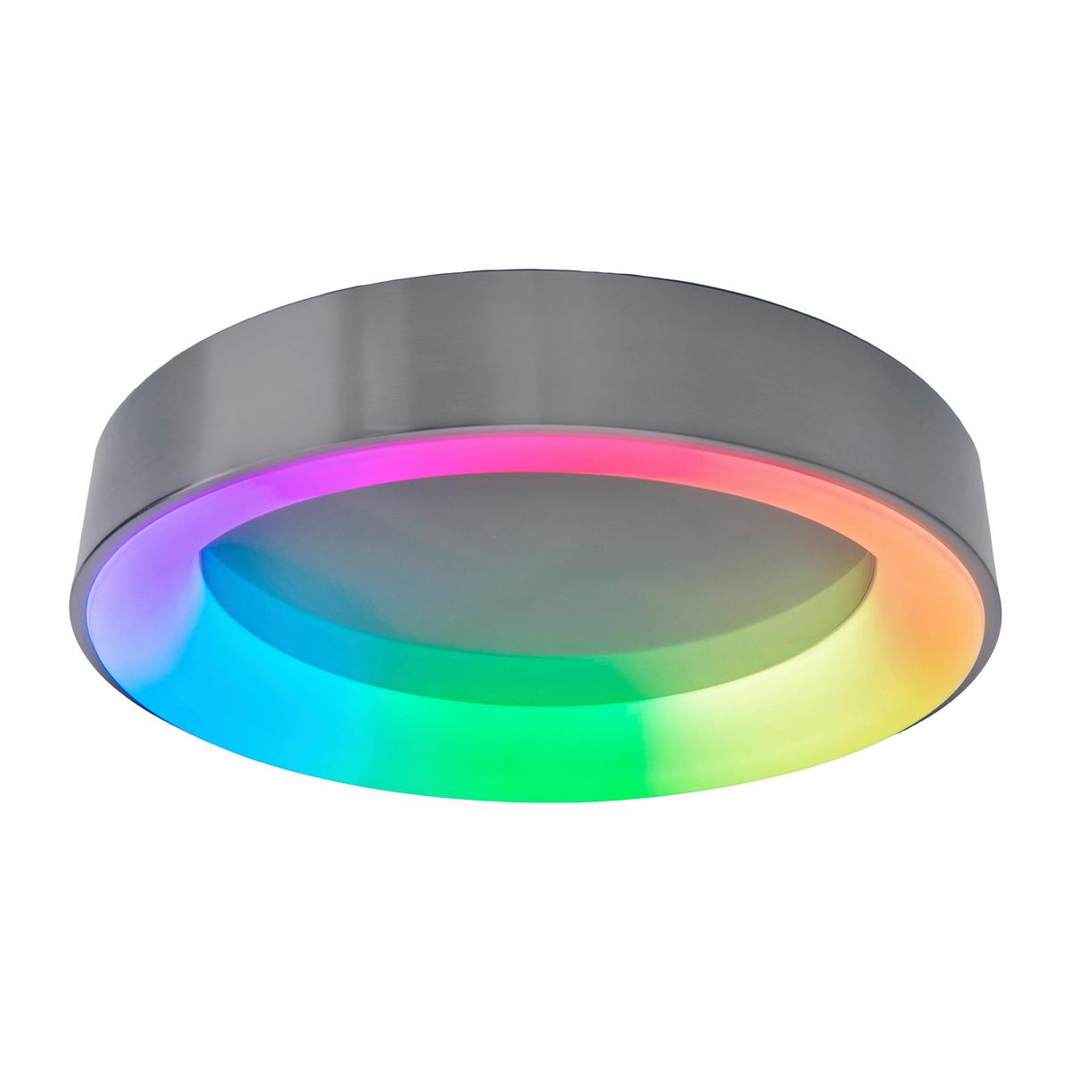 LED-Deckenleuchte MULTO - Grau, Basics, Kunststoff/Metall (46,5cm) - Näve