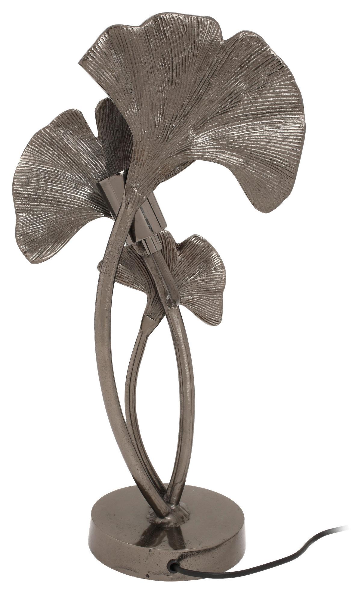 Tischleuchte Cosima 325 Schwarz - Schwarz, Trend, Kunststoff/Metall (16/28/52cm) - Kayoom