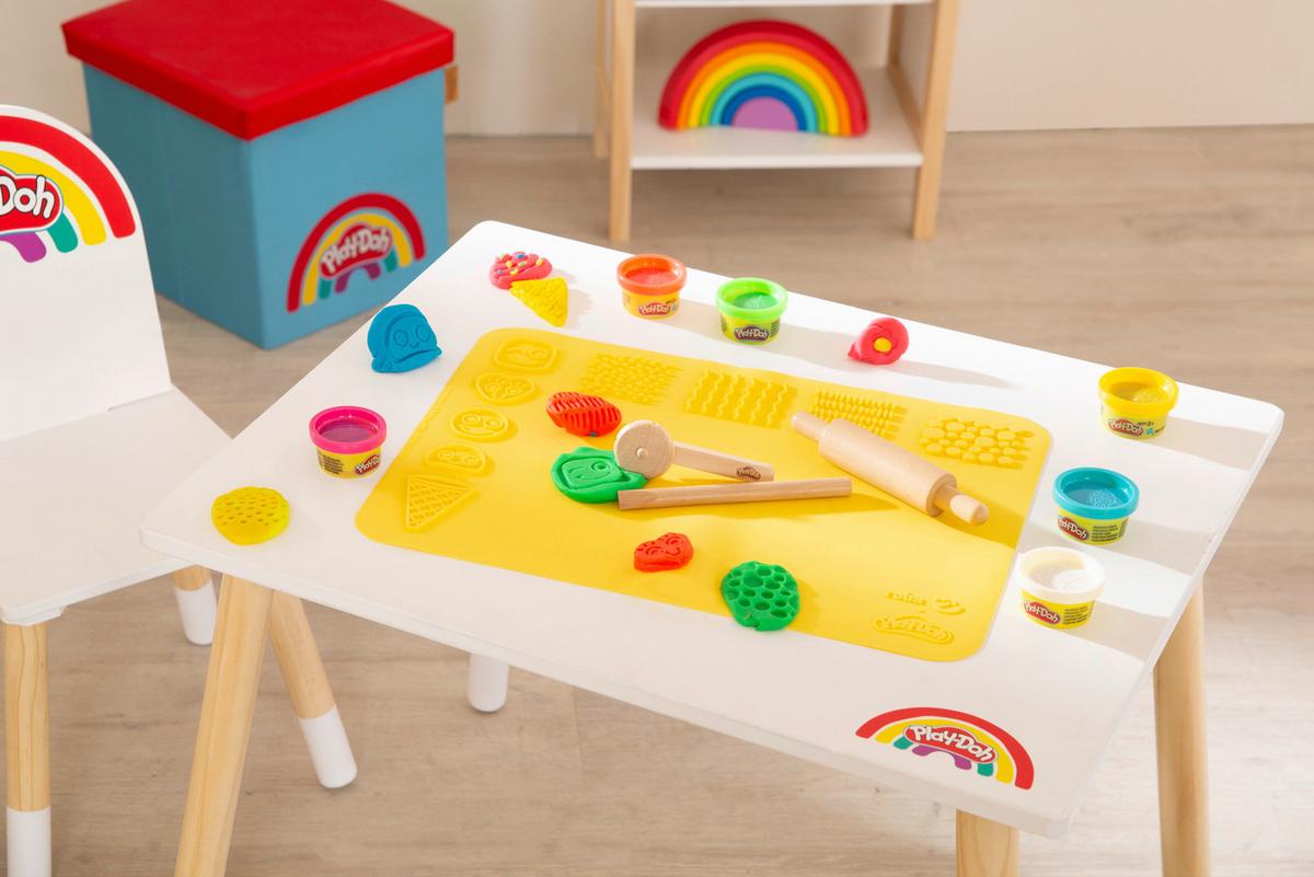 Kinderspielset Play Doh - Multicolor, Naturmaterialien/Holz