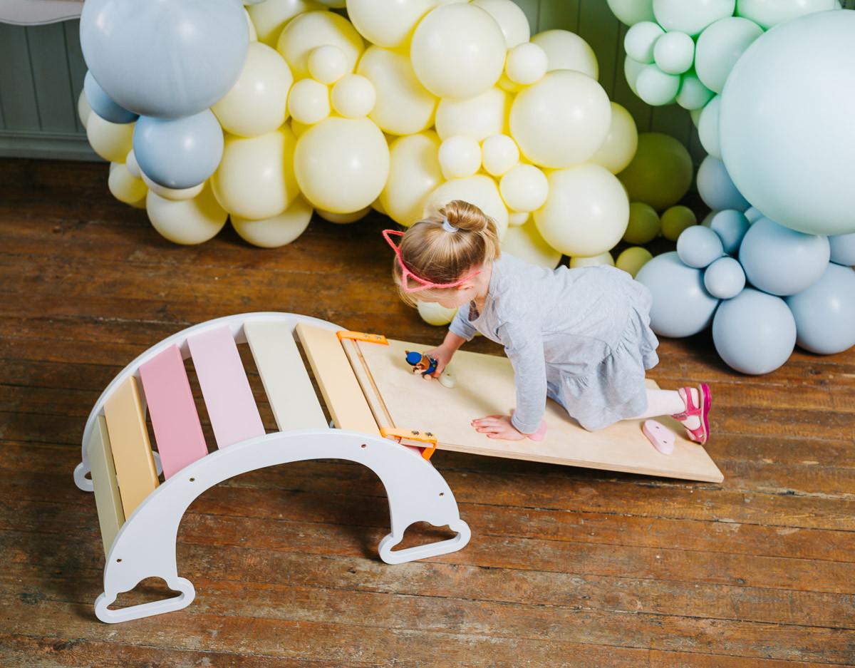 Rampe/rutschbrett The Sway Rainbow Ramp - Multicolor, Basics, Holz (42/78/6cm)