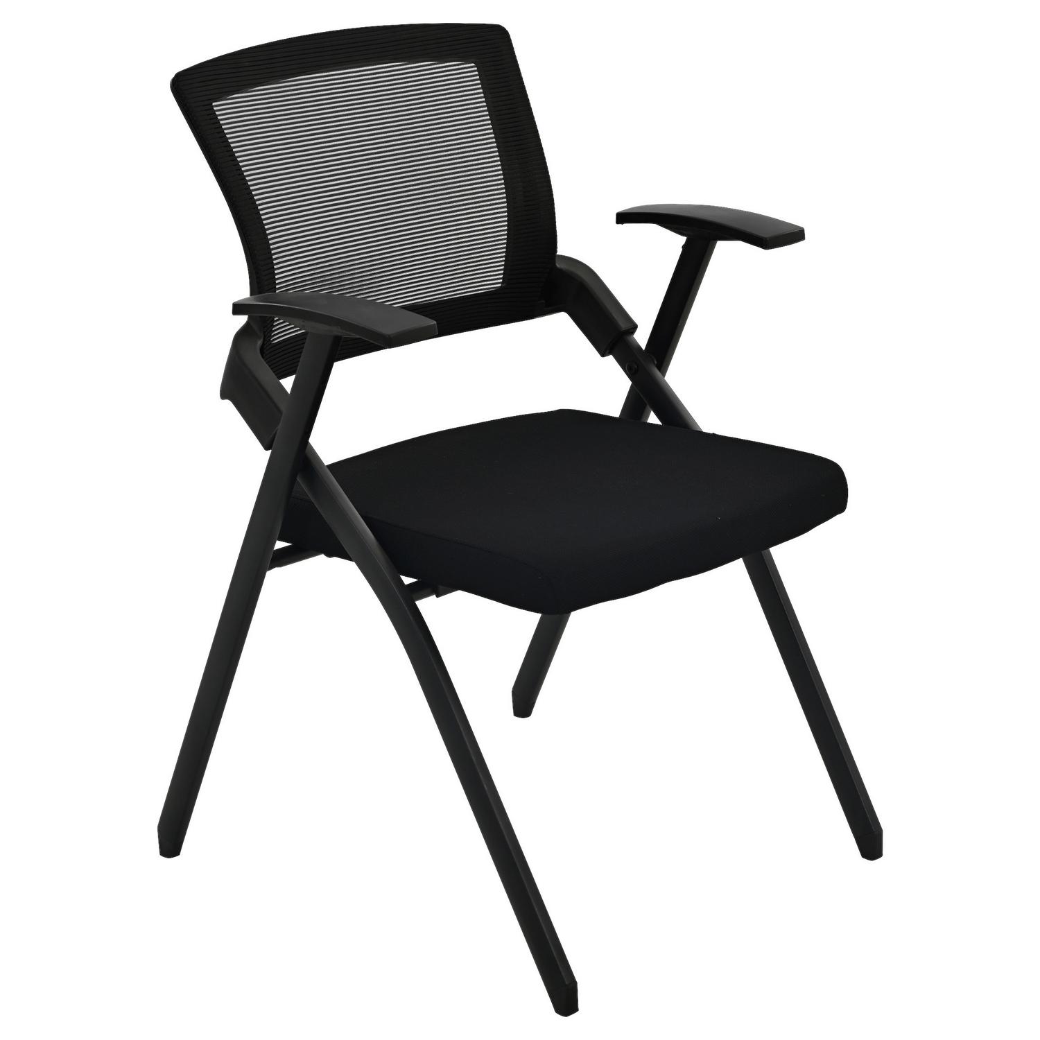 Besucherstuhl Milan Schwarz B: 59 cm