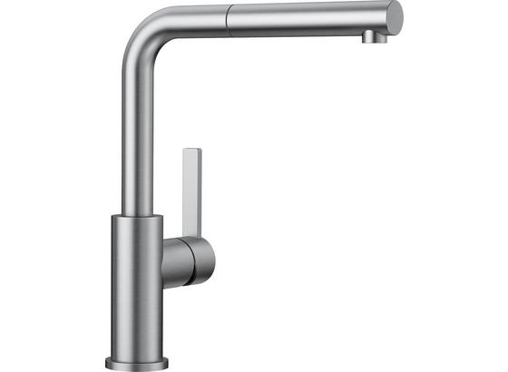 Spültischarmatur Blanco Lanora-s Edelstahl Hd - Edelstahlfarben, KONVENTIONELL, Metall (7,45/29,57/22cm) - Blanco Spültischarmatur Blanco Lanora-s Edelstahl Hd - Edelstahlfarben, KONVENTIONELL, Metall (7,45/29,57/22cm) - Blanco