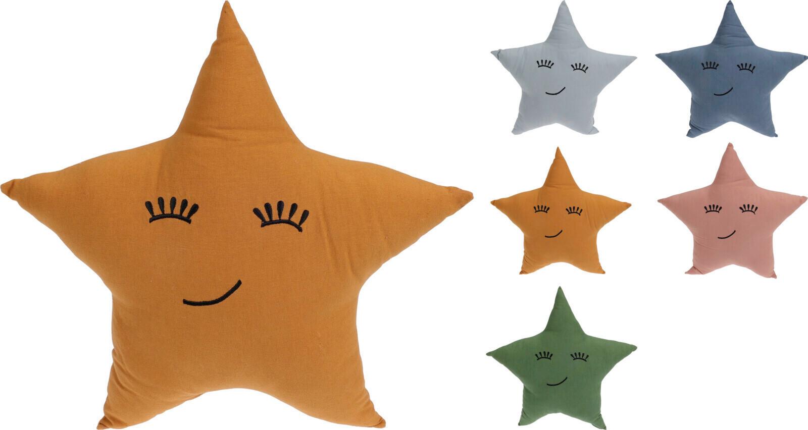 Díszpárna Csillag Forma - Basics, textil (40/40/8cm)