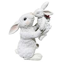 Dekohase Haserl - Pink/Weiß, KONVENTIONELL, Kunststoff (14/8/20cm) - Luca Bessoni