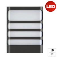 LED-AUßENLEUCHTE 2528000031696 VEGA - Schwarz, KONVENTIONELL, Metall (17/8/21cm)