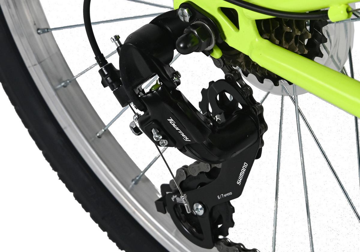 Kinderfahrrad Dacapo Bobby 24 Zoll, Rh 32 C, - Gelb, Basics, Metall (25/140/60cm)