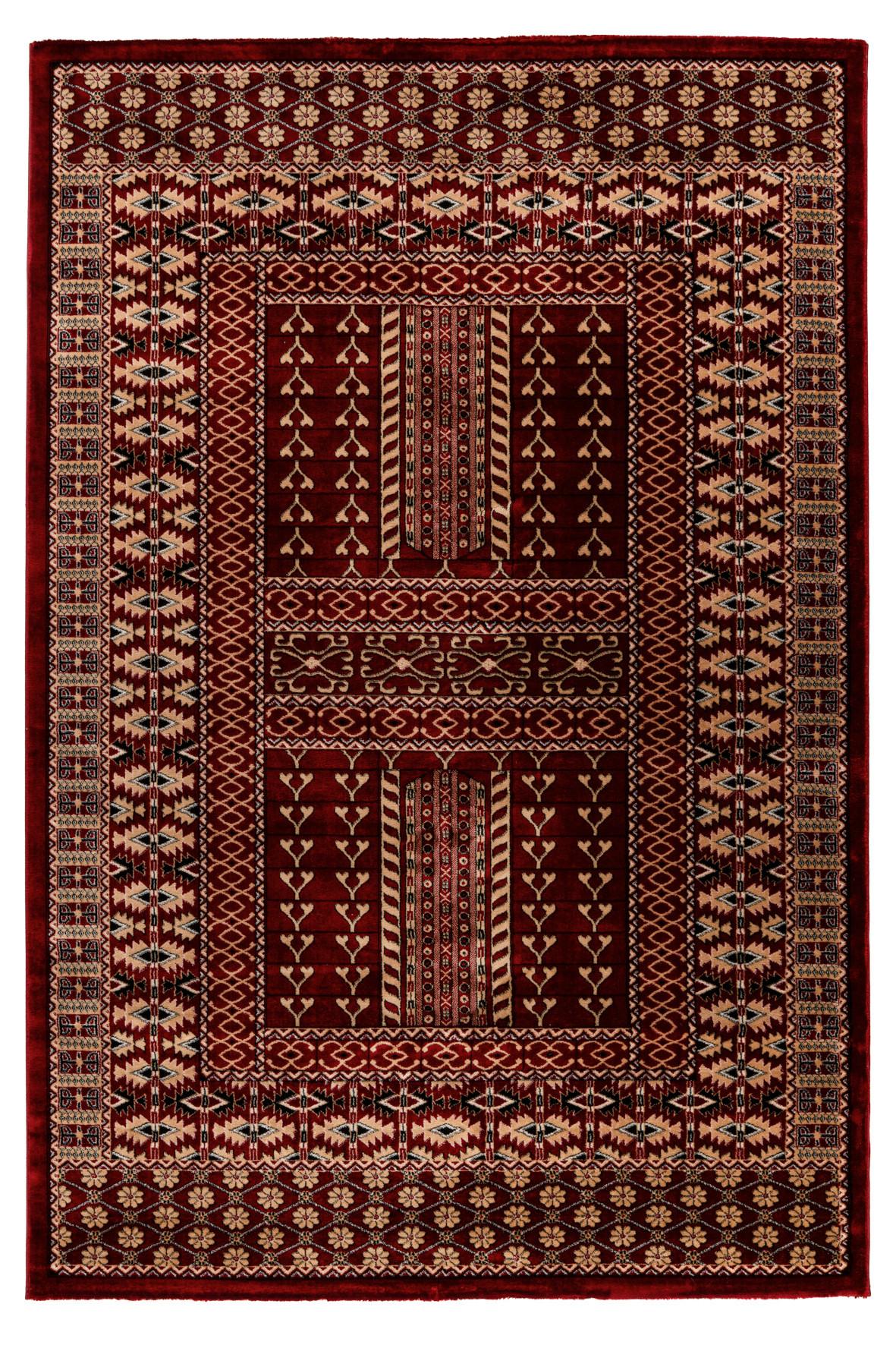 Orientteppich My Adriana 883 - Rot, KONVENTIONELL, Textil (80/150cm) - Obsession