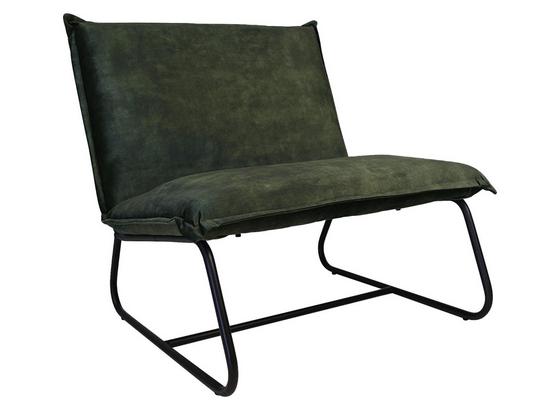 Sessel Paris Bench B: 83 cm Olivgrün - Schwarz/Olivgrün, MODERN, Textil (83/83/75cm) - Livetastic Sessel Paris Bench B: 83 cm Olivgrün - Schwarz/Olivgrün, MODERN, Textil (83/83/75cm) - Livetastic