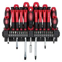 Schraubendreher-Set Maxxmee 37--Teilig. mit Wandhalterung - Basics, Kunststoff/Metall (29/22/7,5cm)