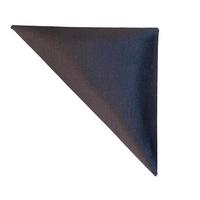 čalúnený panel 2ks, 30x30cm trojuholník, antracitová - antracitová, Basics, textil (29,5/29,5/4cm) - MID.YOU