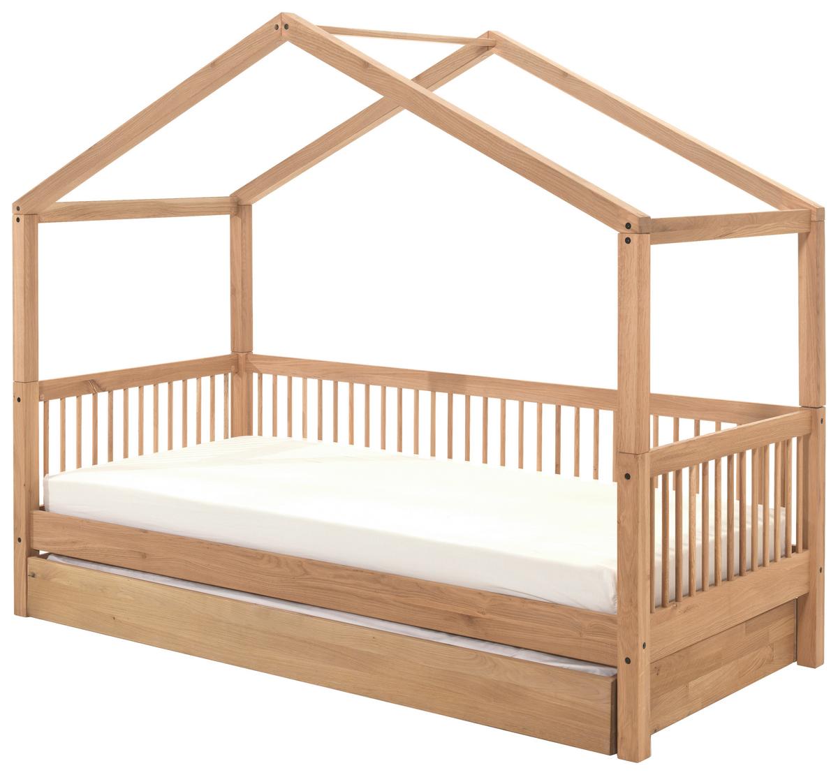 Hausbett Forrest Naturfarben 90x200cm - Naturfarben, MODERN, Holz/Holzwerkstoff (90/200cm) - Vipack