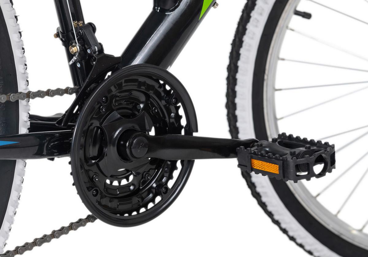 Mountainbike Fully 26 Zoll Zodiac 21 Gänge - Blau/Schwarz, Basics, Metall (180/70/100cm) - KS Cycling