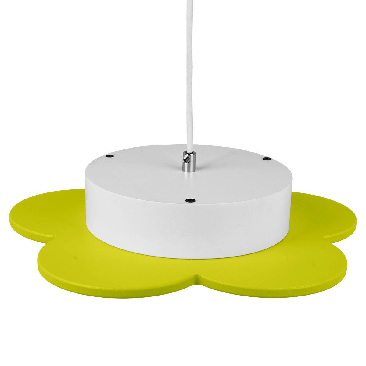 Kinderhängeleuchte 9550125 Fiore Hängel. - Grün - Grün, Basics, Holzwerkstoff/Kunststoff (33/70cm)
