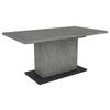 Esstisch Ausziehbar Athen 160-200x90 Cm Grau - Anthrazit/Grau, MODERN, Holzwerkstoff (160/90/75cm) - MID.YOU