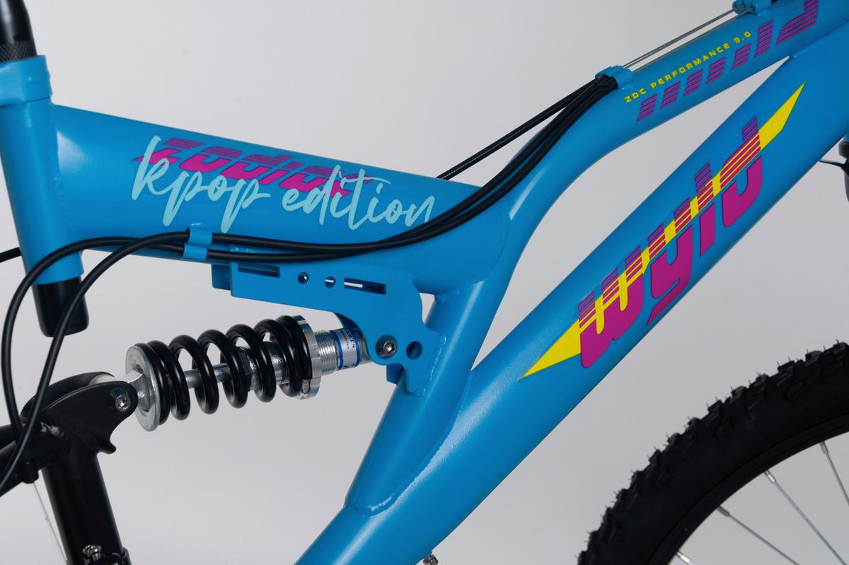 WYLD Kinder Mountainbike ATB blau - Blau, MODERN, Metall (25/140/60cm)