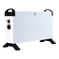 Heizstrahler 2.000 Watt Hugo Dauerbetrieb - Weiß, Basics, Kunststoff/Metall (52,5/34,5/20cm)