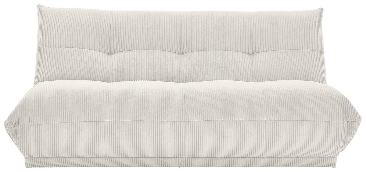 Sofaelement Giselle 2,5 Sofa- Modul Weiß B: 180 cm - Weiß, Trend, Textil (180/80/112cm) - Livetastic