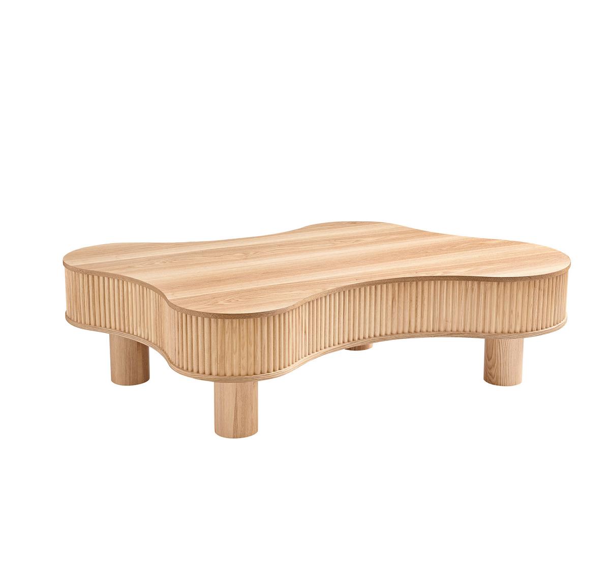 Couchtisch Naturfarben B: 77 Cm - Naturfarben, MODERN, Holzwerkstoff (116/77/32cm) - Livetastic