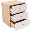 Nachtkästchen 4-You New - Chromfarben/Eichefarben, KONVENTIONELL, Holzwerkstoff (50/54,8/34,6cm) Nachtkästchen 4-You New - Chromfarben/Eichefarben, KONVENTIONELL, Holzwerkstoff (50/54,8/34,6cm)