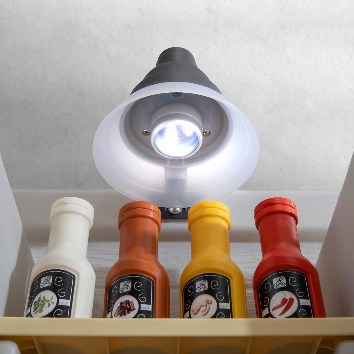 Spielküche Modernes Landhaus Kunststoff Ab 1,5 Jahre, Sound - Blau/Weiß, Basics, Kunststoff (76,2/121,9/27,9cm) - Ambia Garden