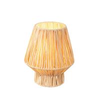 STOLNÍ LAMPA BALISTA - přírodní barvy, Moderní, kov/přírodní materiály (16/19cm) - Mömax