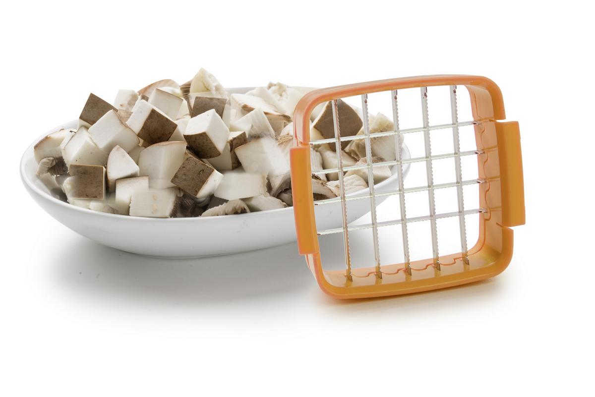 Küchenhelfer-Set Nicer Dicer Quick 5 -Teilig. - Schwarz/Orange, Basics, Kunststoff/Metall - Genius