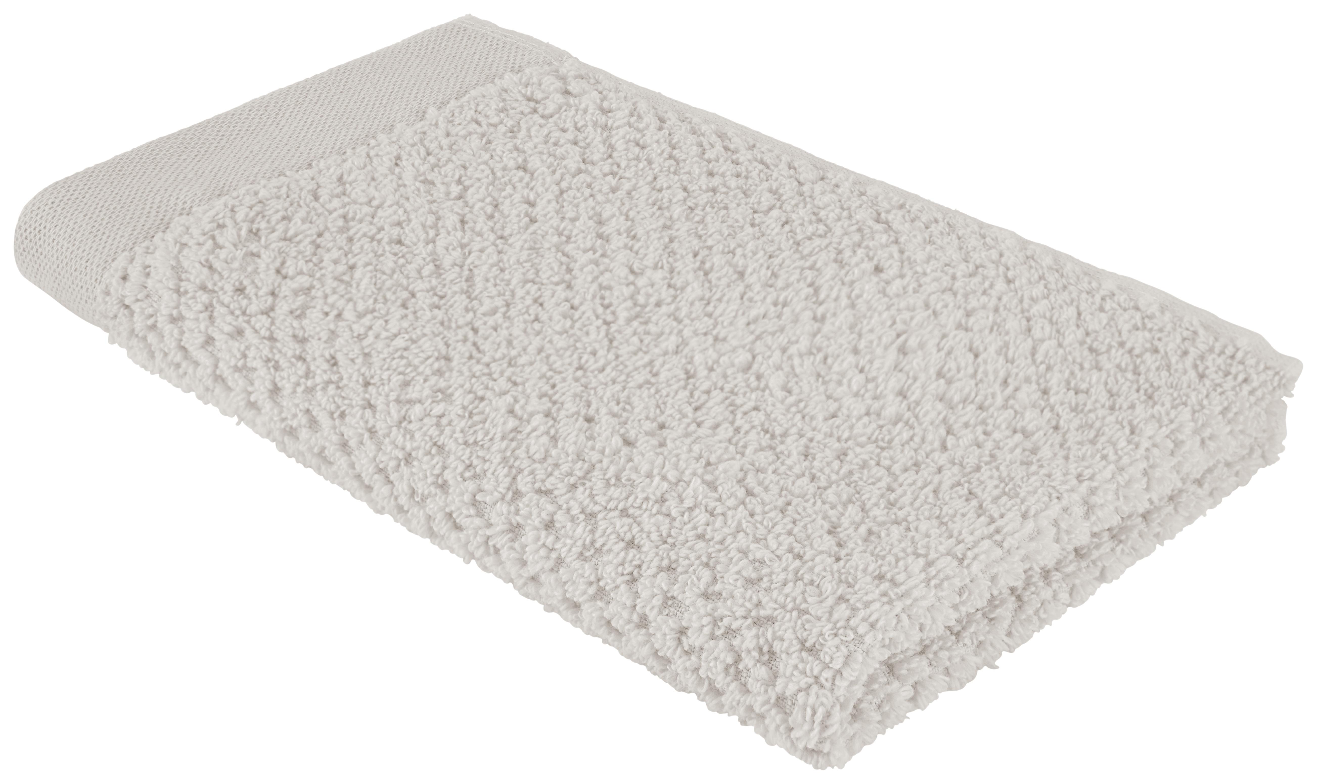 RUČNÍK PRO HOSTY Luise, 30/50cm, stříbrná - barvy stříbra, Konvenční, textil (30/50cm) - Modern Living