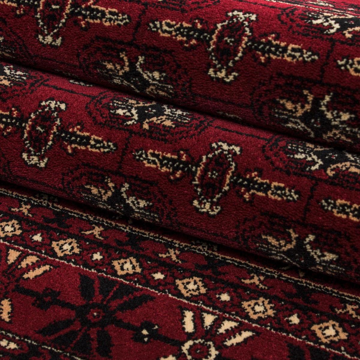Webteppich Marrakesh - Dunkelrot, KONVENTIONELL, Textil (240/340cm)