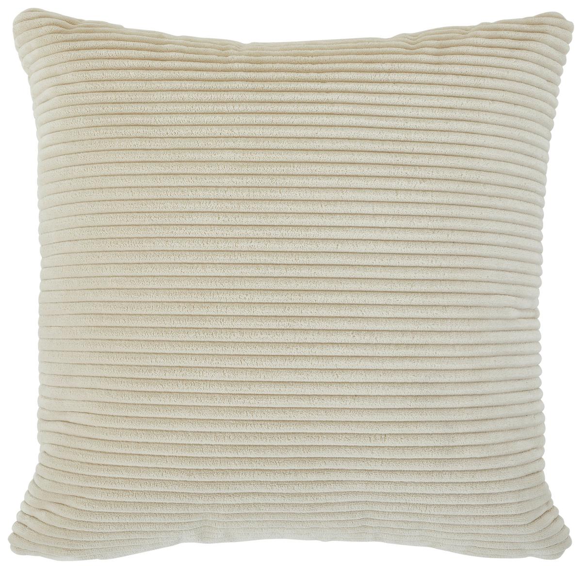 Ecksofa Pearl - Beige/Schwarz, Design, Textil (303/196cm) - Livetastic