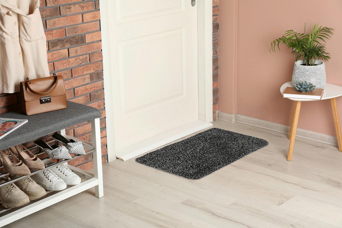 Schmutzfangmatte Easymaxx Schmutzfangmatte - Grau, Basics, Kunststoff (60/40cm)