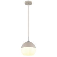 ZÁVESNÉ SVIETIDLO RAGUSA - piesková/biela, Design, kov/textil (25/120cm) - Globo