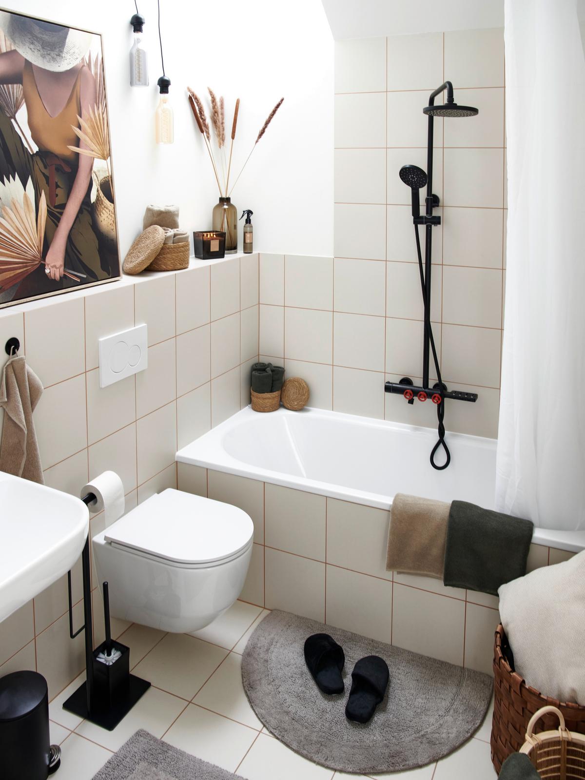 Obraz na plátně Denise, 60/90cm - přírodní barvy/hnědá, dřevo/textil (60/90cm) - Modern Living