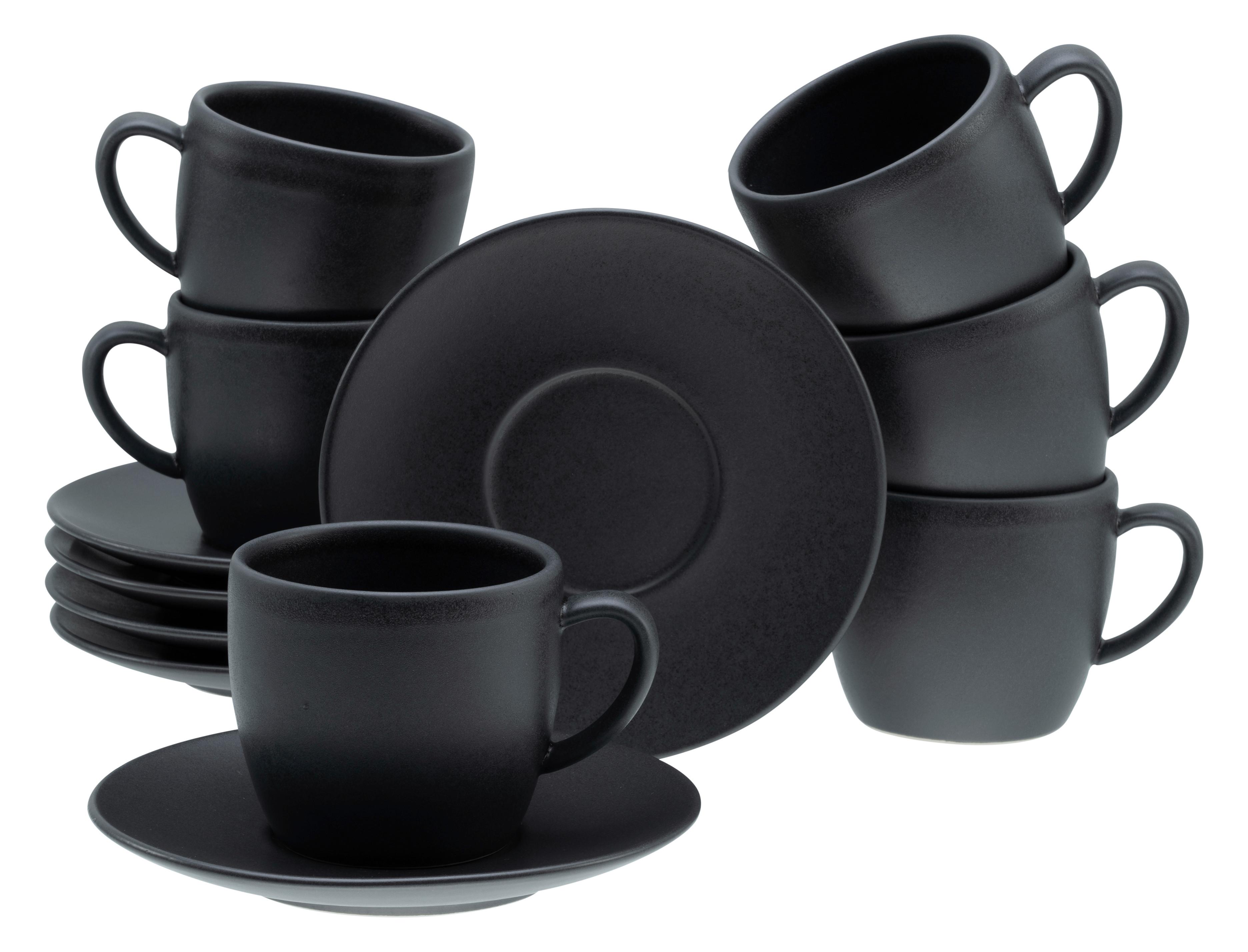 Sada šálků 12-dielna - Basics, keramika (32,5/23,5/22,5cm) - Creatable