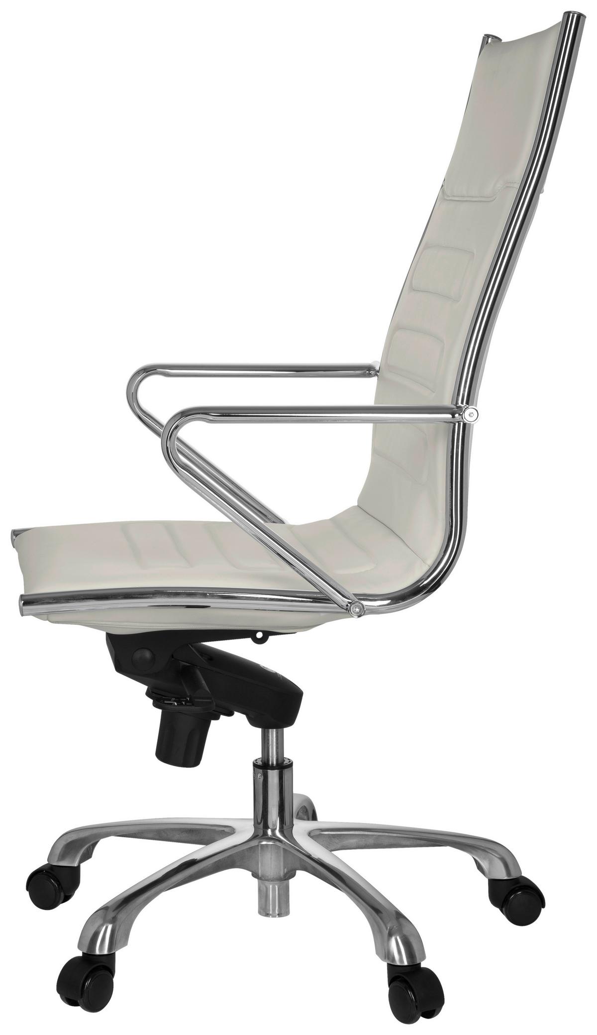 Drehstuhl Pariba Iii Cremefarben - Creme, MODERN, Kunststoff/Textil (58/115/48cm) - MID.YOU