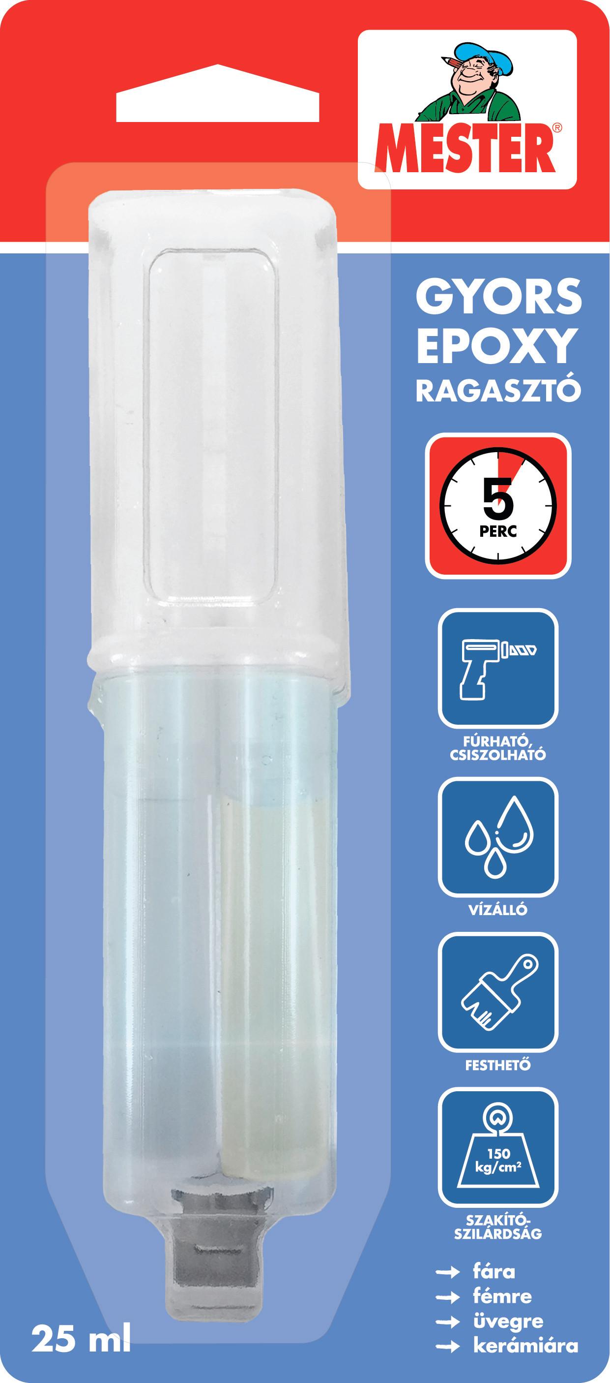 Gyors Epoxy Ragasztó Mester 2x12,5 Ml
