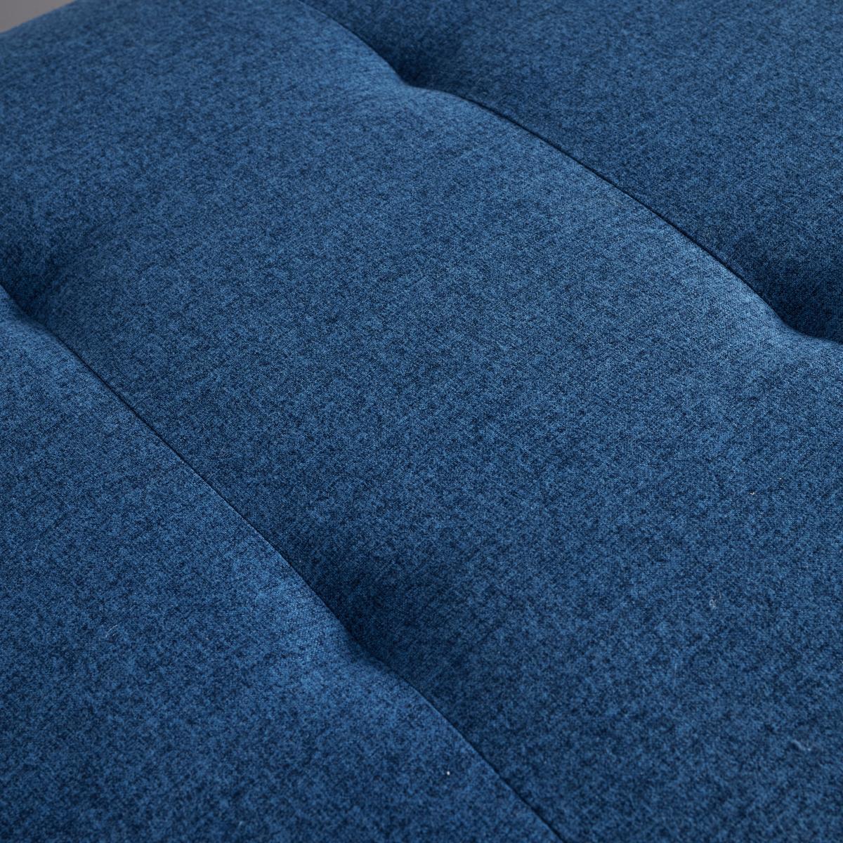Relaxační postel LIZA, modrá - modrá, Moderní, dřevo/textil (129/85/78cm) - Bessagi Home