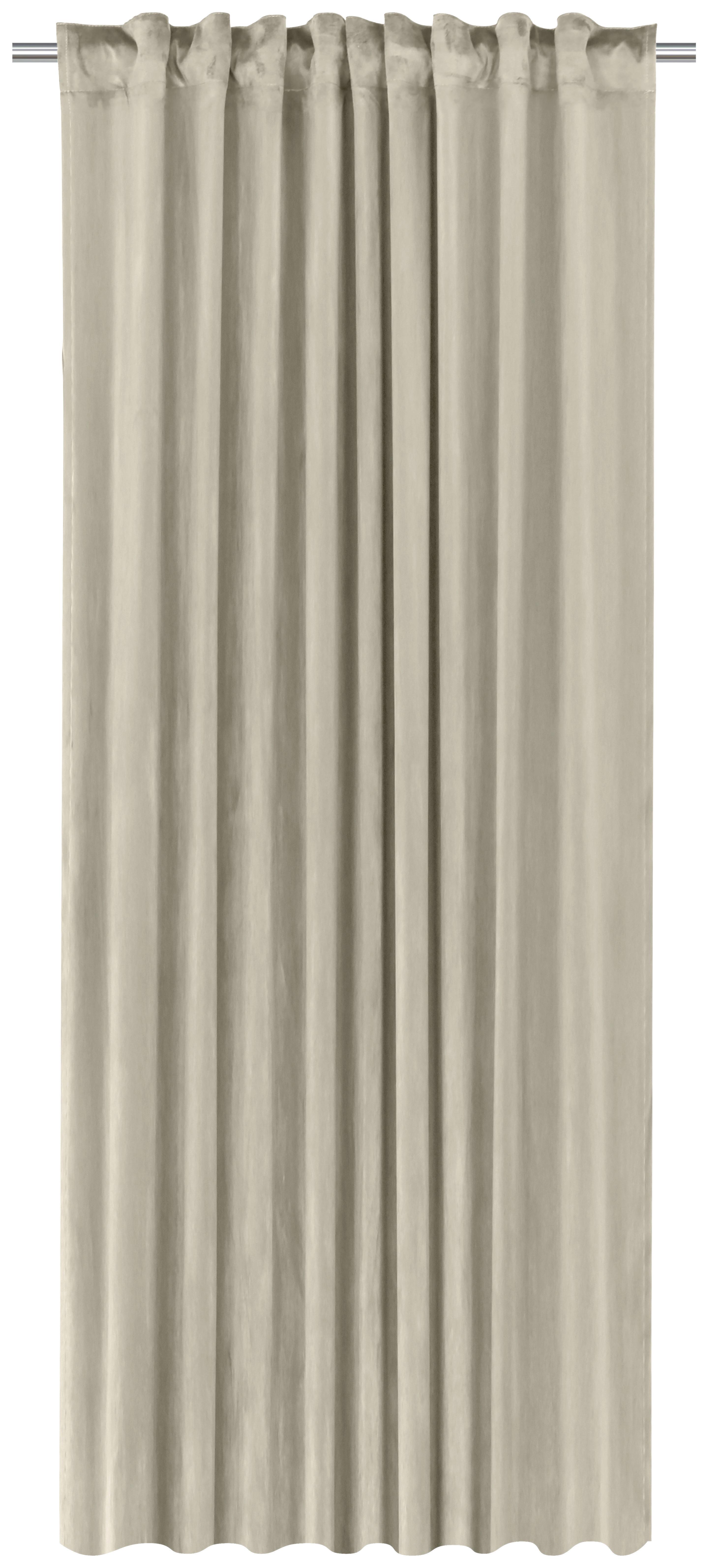 VERDUNKELUNGSVORHANG KAROLINE - Sandfarben, ROMANTIK / LANDHAUS, Textil (140/245cm) - James Wood
