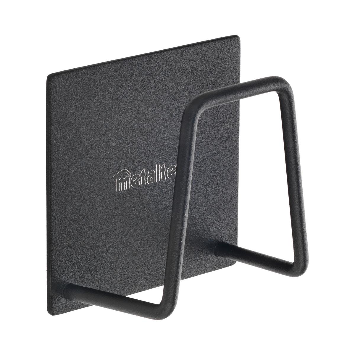 Schwammhalter Lena - Schwarz, Basics, Metall (5/5/3cm) - Metaltex