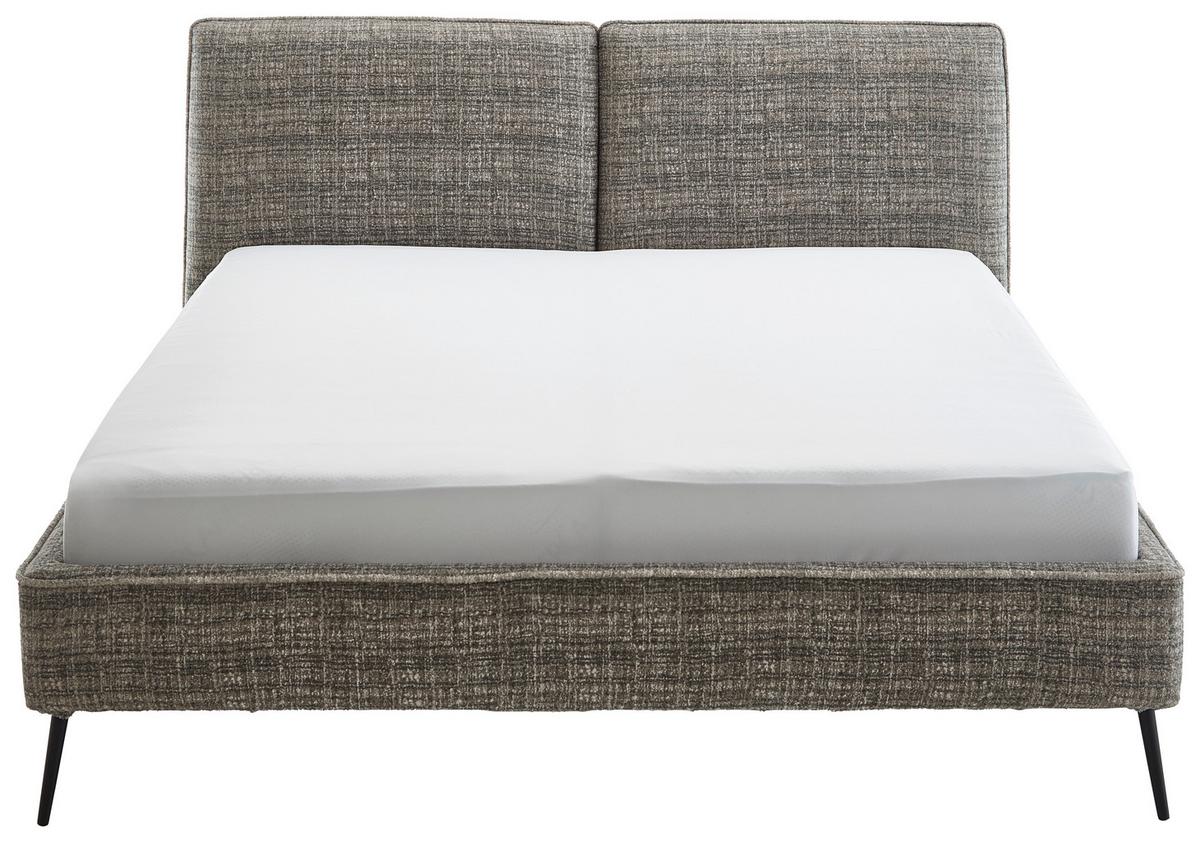 Polsterbett Infinity Liberty Grün 180x200cm - Schwarz/Grün, MODERN, Textil (180/200cm) - Livetastic