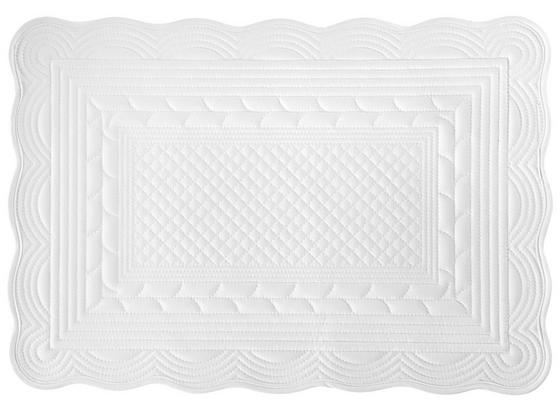 Prestieranie Linda - biela, Romantický / Vidiecky, textil (50/70cm) - Mömax modern living Prestieranie Linda - biela, Romantický / Vidiecky, textil (50/70cm) - Mömax modern living