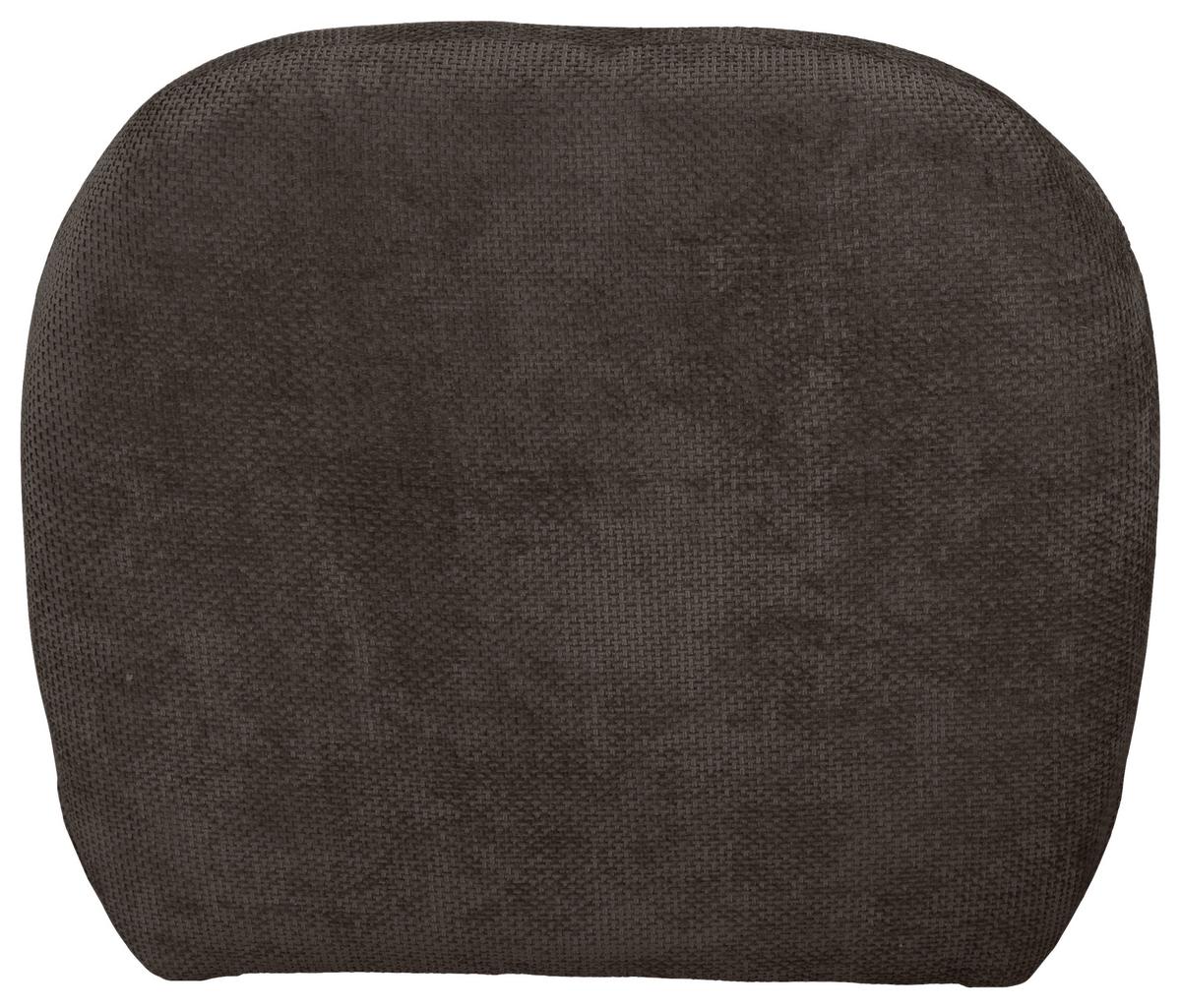 Relaxsessel Bunty Mokka B: 85 cm - Schwarz/Mokka, Basics, Textil (85/74/85cm) - Livetastic