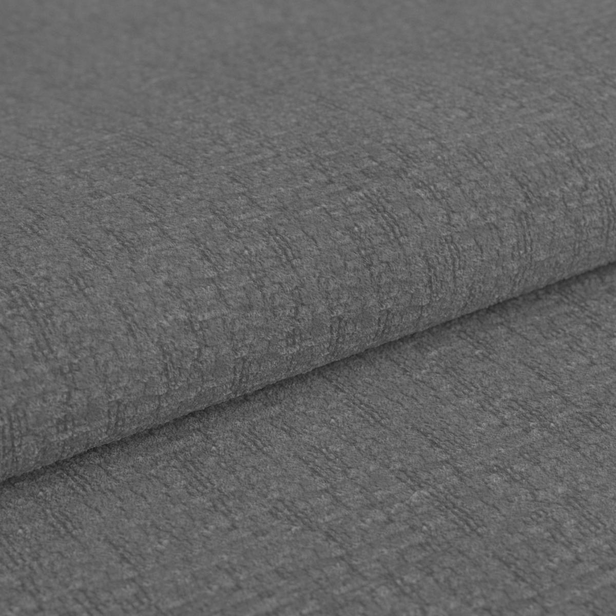 Polsterbett Noe Anthrazit 140x200 Cm - Anthrazit/Schwarz, Trend, Textil/Metall (140/200cm)