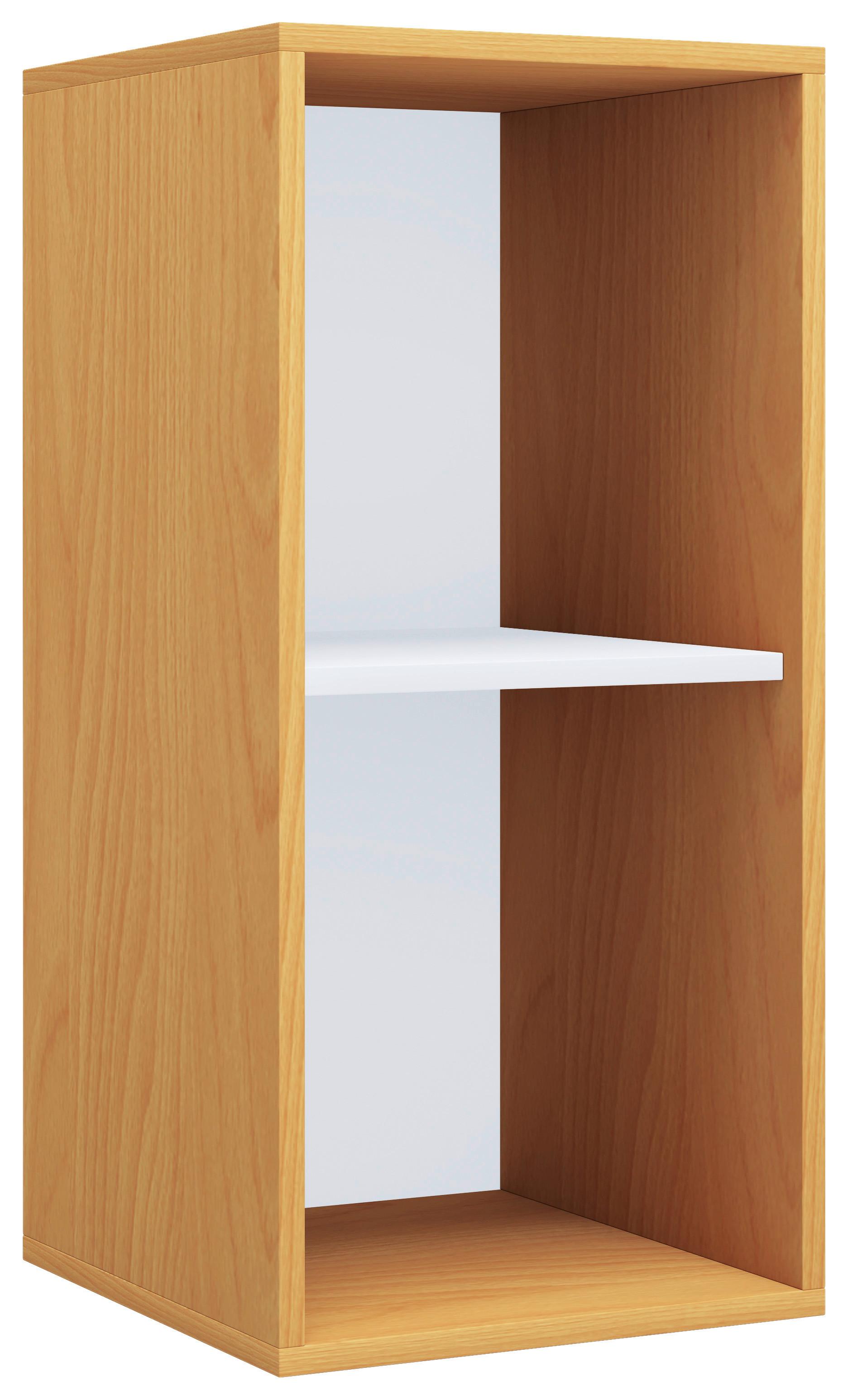 Aktenregal Lona Buchefarben B: 35 Cm - Buchefarben, MODERN, Holzwerkstoff (35/74/37cm) - MID.YOU