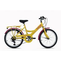 Kinderfahrrad 20 Zoll DaCapo gelb - Gelb, Basics, Metall (25/140/60cm)