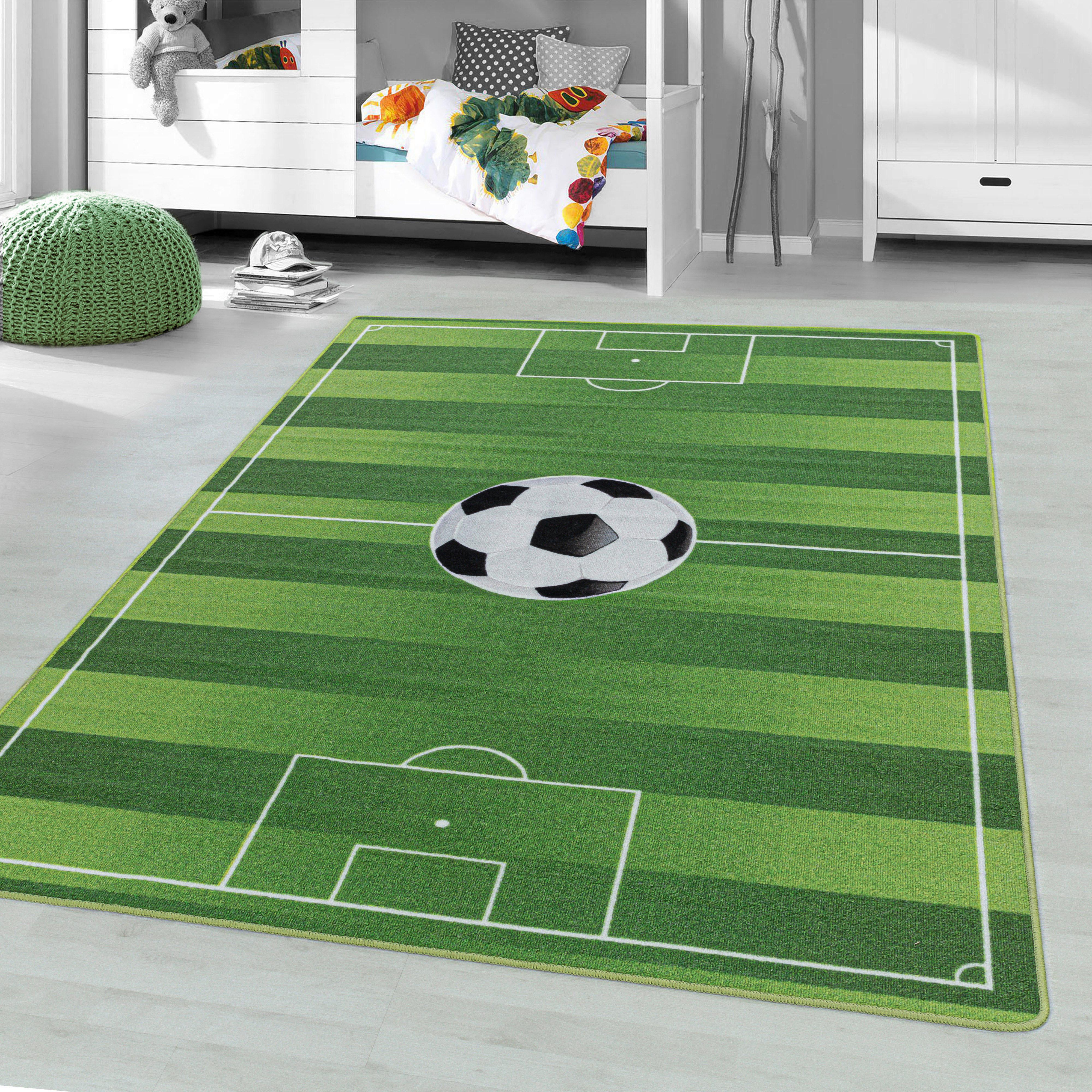 Dětský koberec 160x230 cm - zelená, Basics, textil (160/230cm) - Ben'n'jen