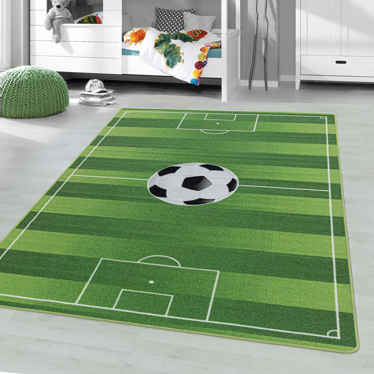 Detský koberec 160x230 cm - zelená, Basics, textil (160/230cm) - Ben'n'jen