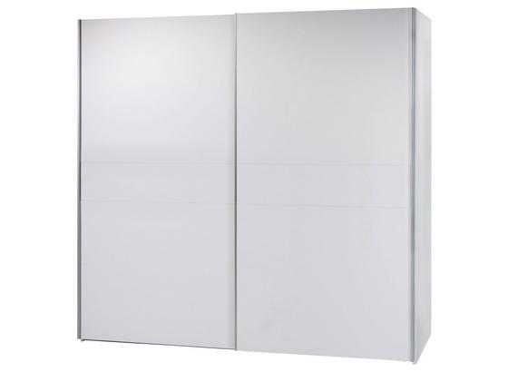 Skriňa S Posuvnými Dvermi Poly 4 - biela, Moderný, kompozitné drevo (215/210/58cm) Skriňa S Posuvnými Dvermi Poly 4 - biela, Moderný, kompozitné drevo (215/210/58cm)