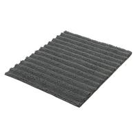 WC-Vorleger Yara Grau 50x60 cm waschbar - Grau, Basics, Textil (50/60cm) - Kleine Wolke