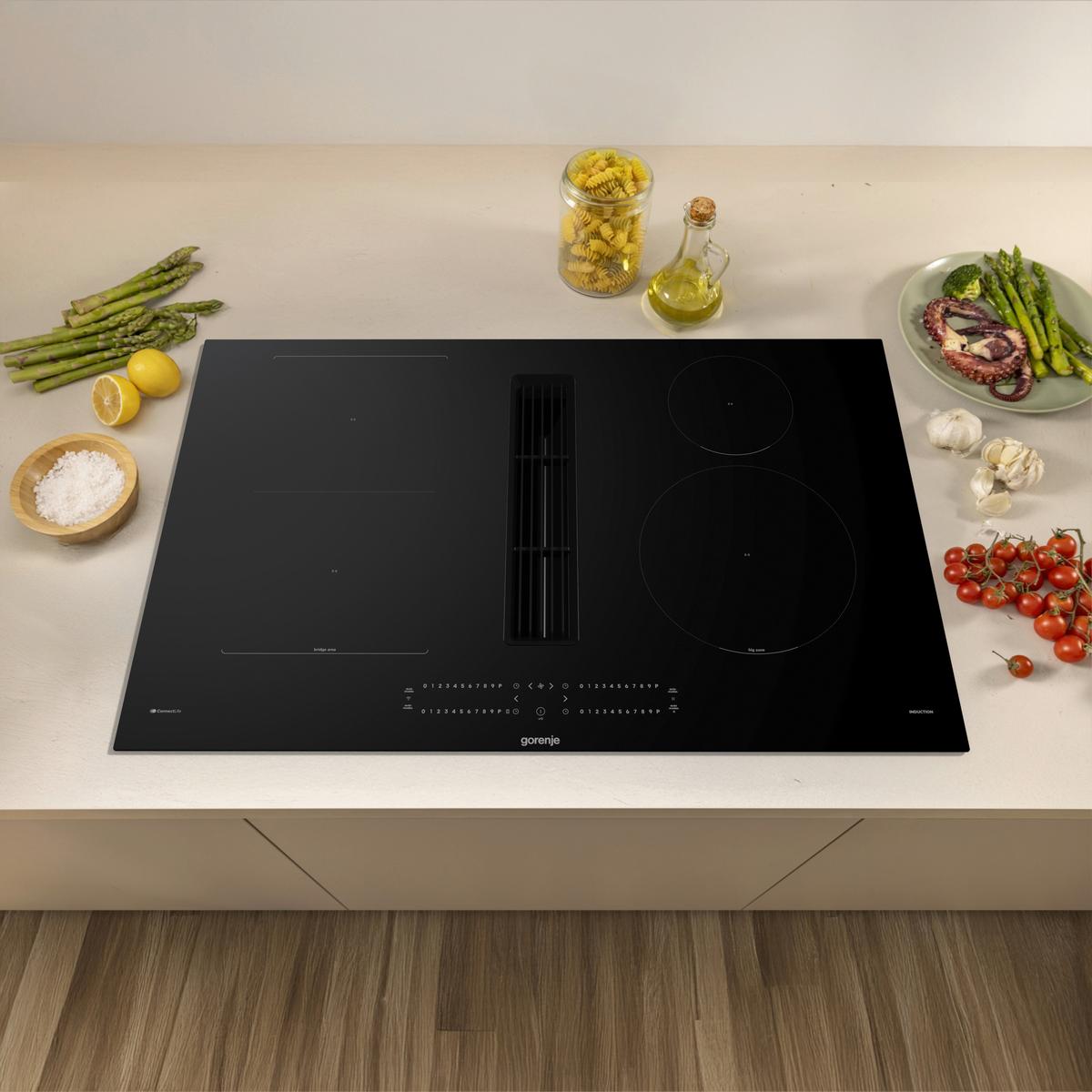 Kochfeld-Dunstabzug-Kombi Geh8432bscwf - MODERN (83/23,3/52cm) - Gorenje